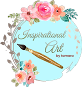 inspirational art by tamara logo image