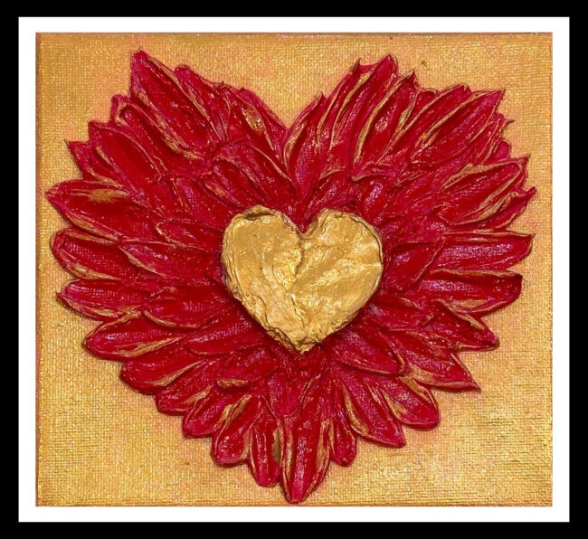 Red Heart of Gold image