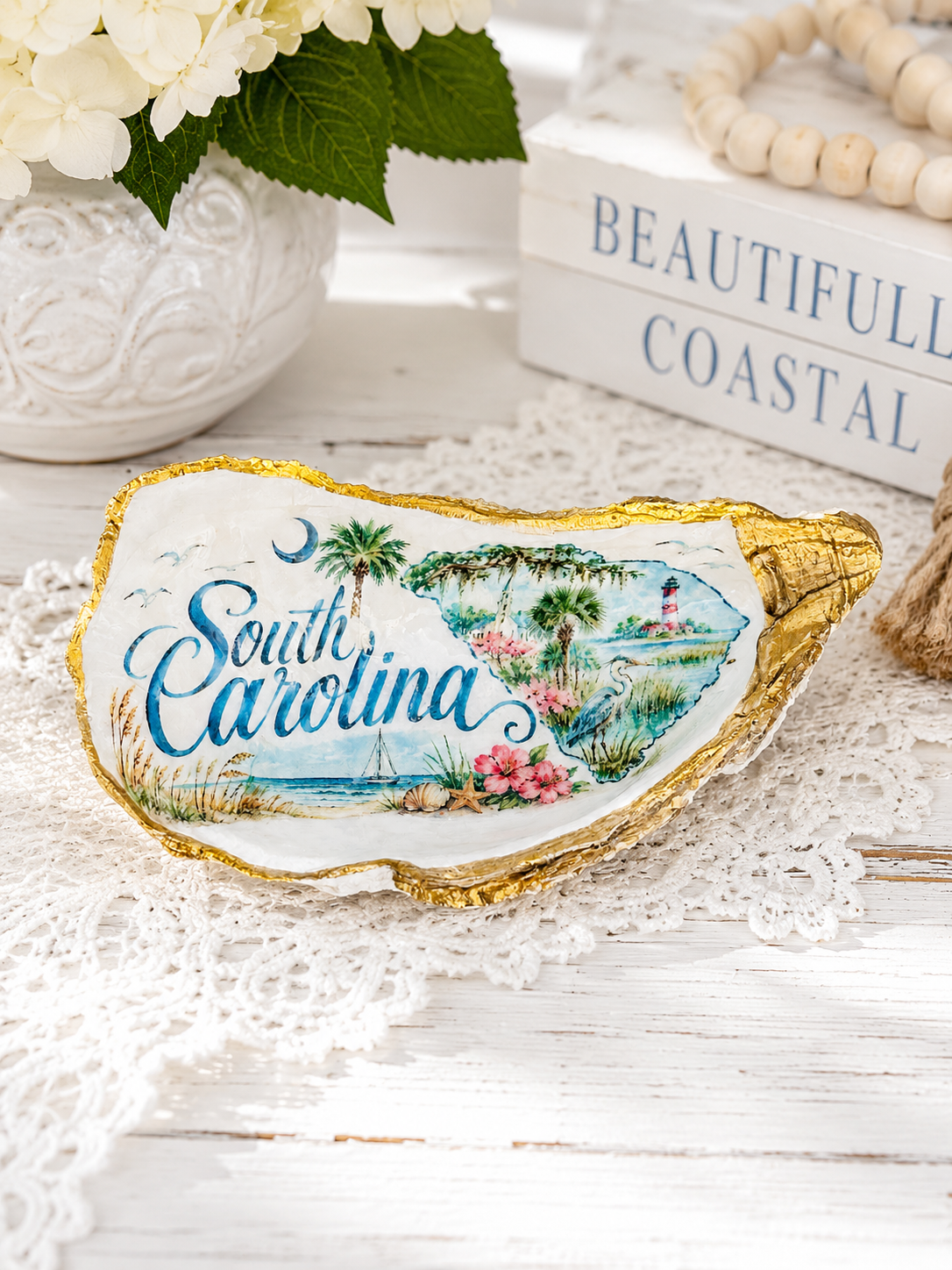 South Carolina Oyster Shell Art