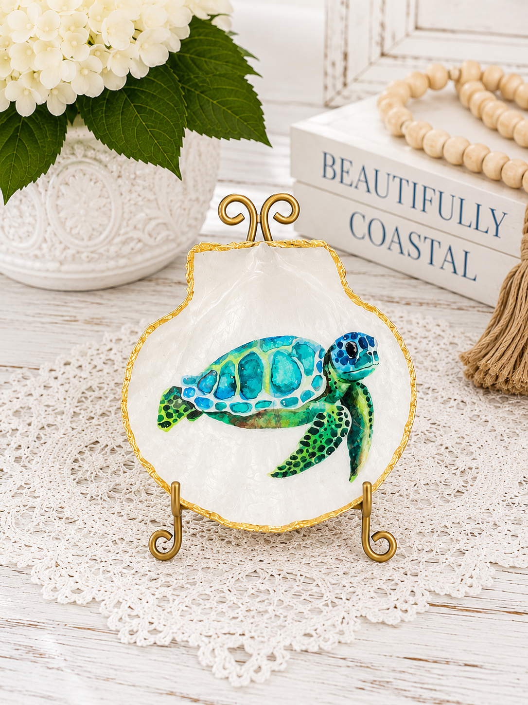 Tortoiseshell Oyster Shell Art II