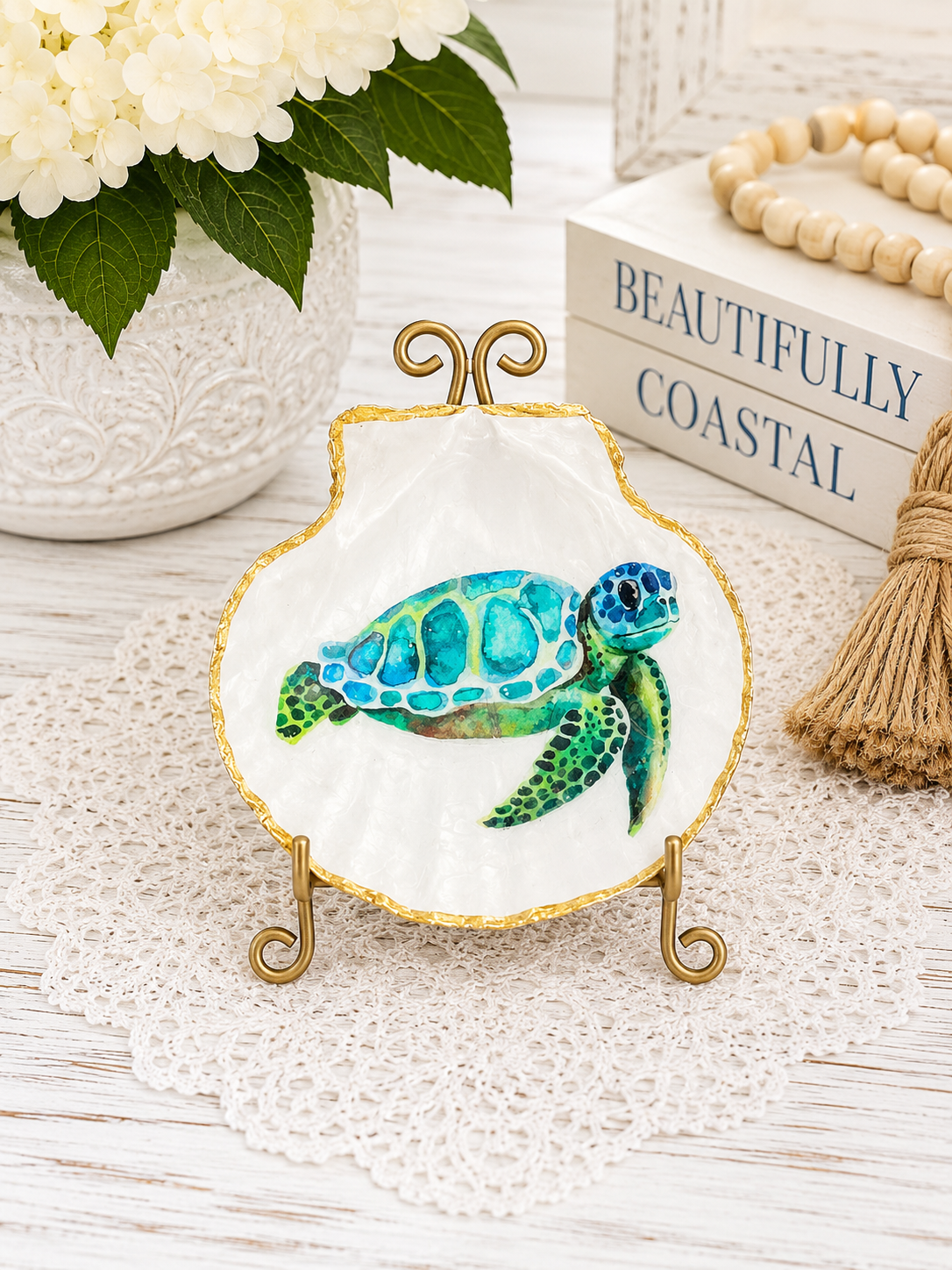 Tortoiseshell Oyster Shell Art III